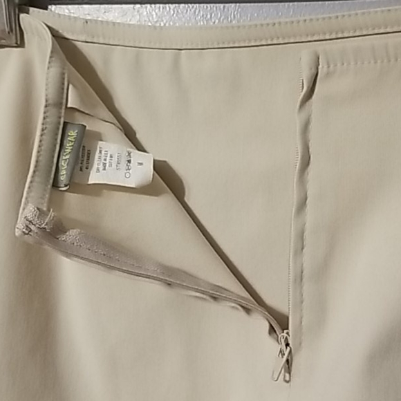 <SPICEWEAR> Vintage Stretch Skirt w/ Side Slits - Picture 3 of 12